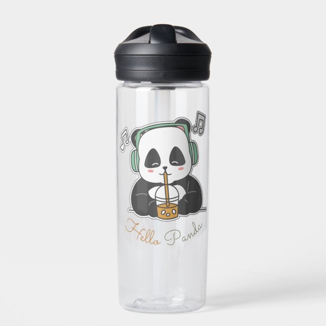 Hello panda water bottle (Front)