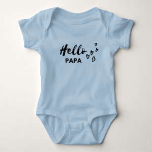 Hello PAPA Baby Bodysuit