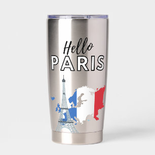 Hello Paris Insulated Tumbler