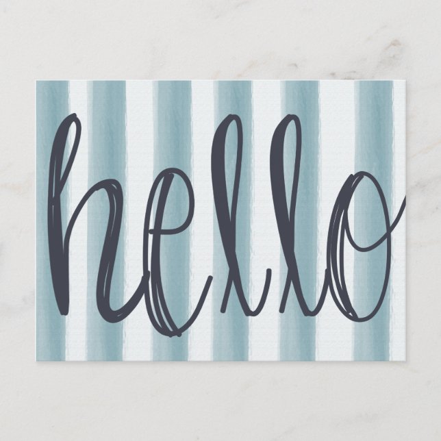 Hello Postcard (Front)
