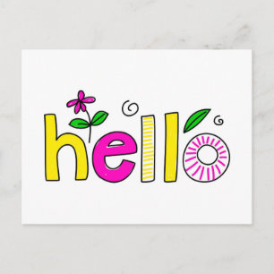 hello postcard