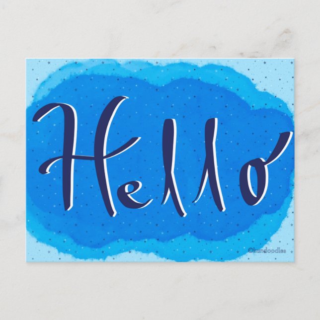 Hello Postcard (Front)