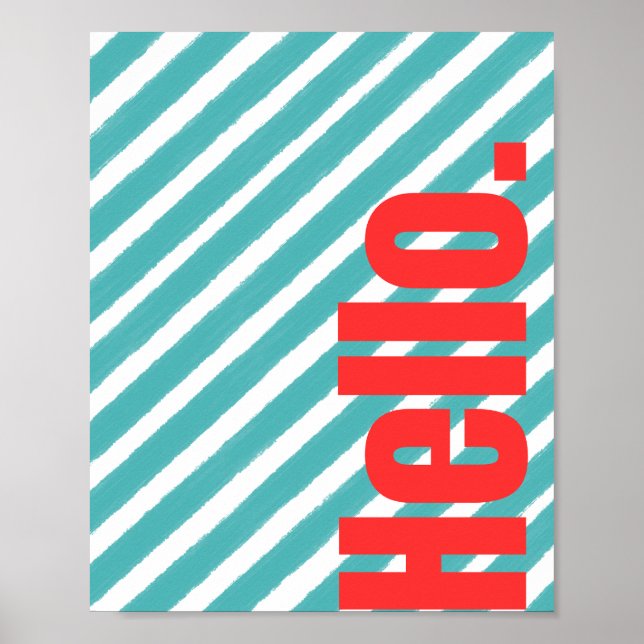 Hello Poster (Front)