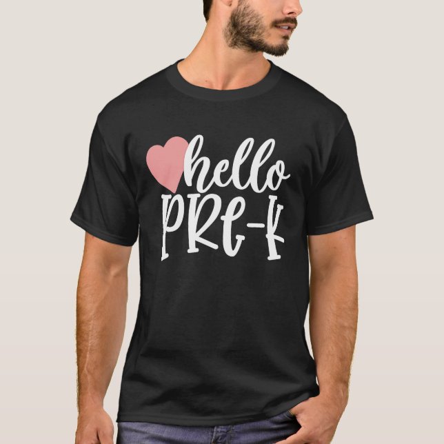 Hello Pre K T-Shirt (Front)