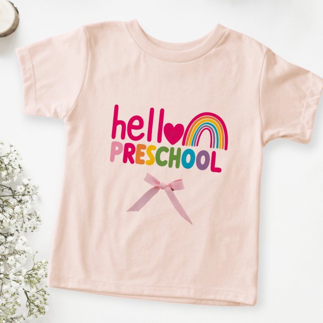 Hello Preschool T-shirt - Preschool T-shirts (Creator Uploaded)
