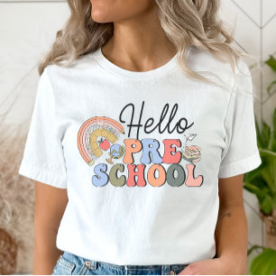 Hello Preschool Teacher T-Shirt