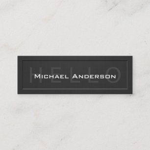 Hello Profile Card - Elegant Social Networking
