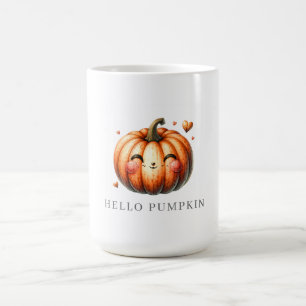 Hello Pumpkin Cute Custom Coffee Mug