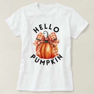 Hello Pumpkin | Fall Harvest Joy T-Shirt