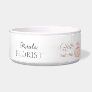 Hello Pumpkin Halloween Florist Business Branding 