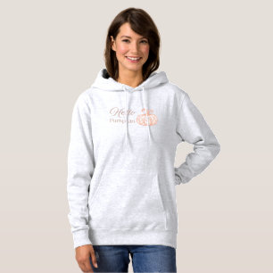 Hello Pumpkin Halloween Florist Business Branding  Hoodie