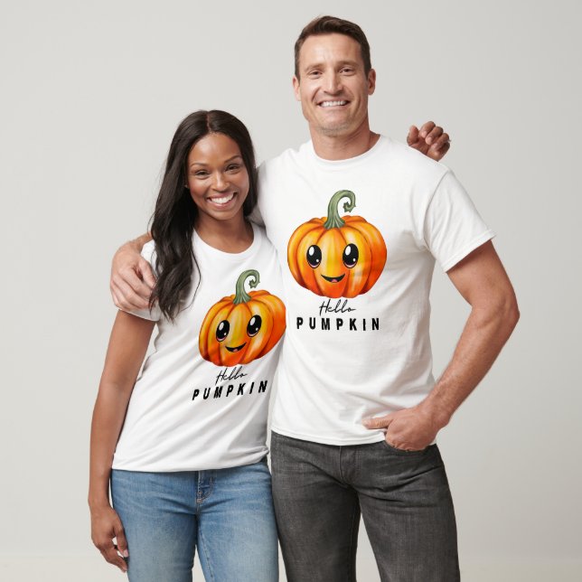 Hello Pumpkin Halloween  T-Shirt (Unisex)