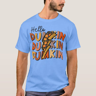 Hello Pumpkin Lightning Bolt Fall Autumn T-Shirt