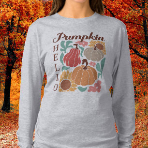 Hello Pumpkin Long Sleeve T-Shirt