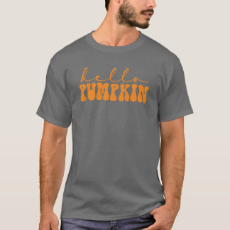 Hello Pumpkin Oversized 3 T-Shirt