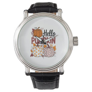 Hello Pumpkin Png, Fall Vibes Watch
