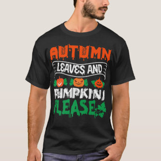 Hello Pumpkin Season Cosy Autumn Season Lovers Fal T-Shirt