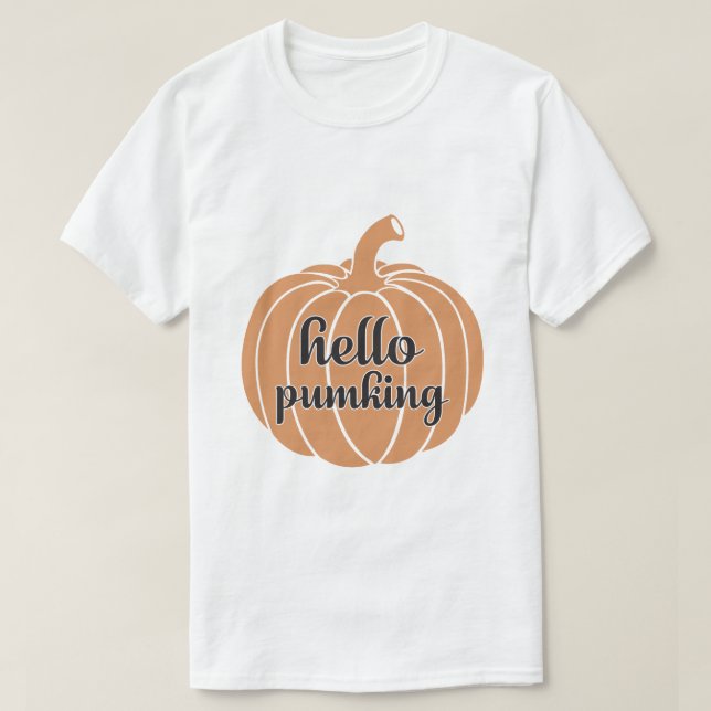 Hello Pumpkin T-shirt (Design Front)
