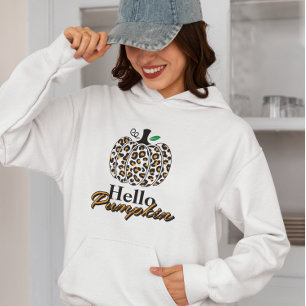 Hello Pumpkins , Autumn Fall Vibes Hoodie