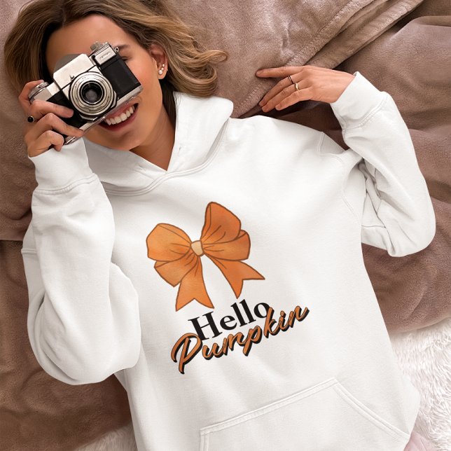 Hello Pumpkins , Autumn Fall Vibes Hoodie (Creator Uploaded)