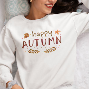 Hello Pumpkins , Autumn Fall Vibes Sweatshirt