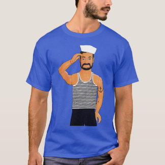 Hello Sailor Funny Gay Art T-Shirt