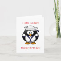 Hello sailor, Happy Birthday