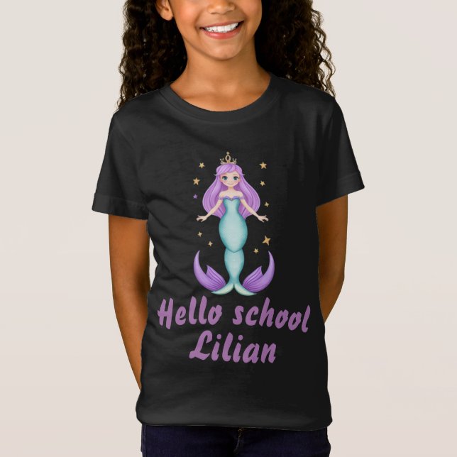 Hello school t-shirt  (Front)