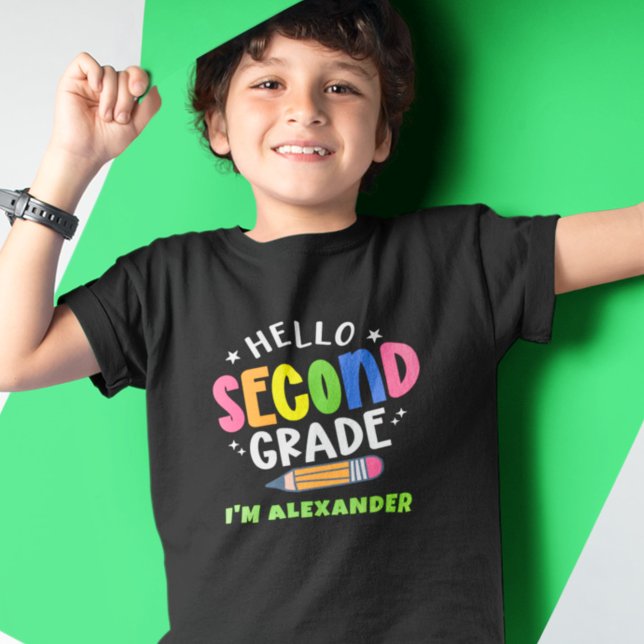 Hello second grade back to school T-Shirt (Creator Uploaded)