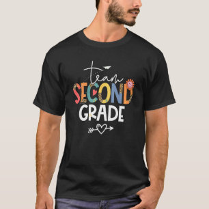 Hello Second Grade Groovy Back To School Leopard 2 T-Shirt