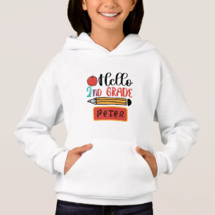 Hello Second Grade Personalised Back to School Fun