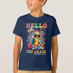 Hello Second Grade Team 2nd Grade Back to School T-Shirt