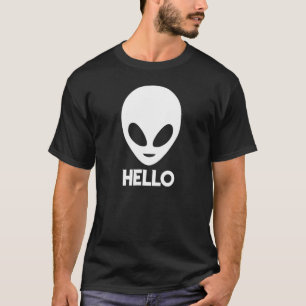 Hello Space Alien  Awesome Science Fiction Tee