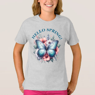 Hello Spring Butterfly-96282 T-Shirt