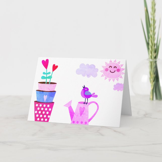 Hello Spring Card (Front)