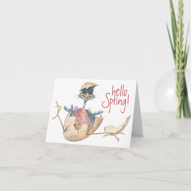 Hello Spring - Card (Front)