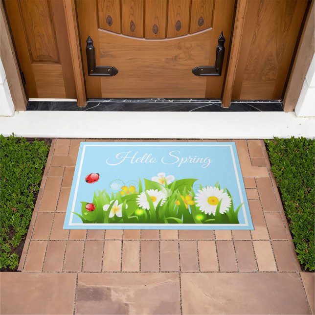 Hello Spring Doormat (Outdoor)