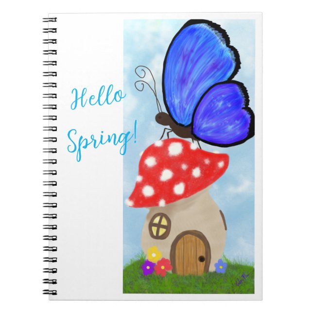 Hello Spring Notebook (Front)
