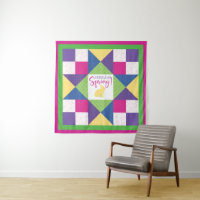 Hello Spring Ohio Star Quilt Block Pattern
