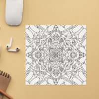 Hello Spring: Plant Colouring Page