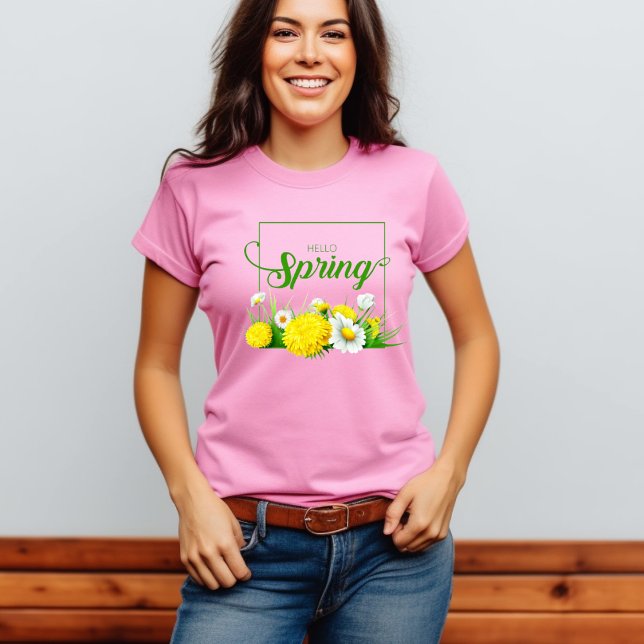 Hello Spring Season T-Shirt (Creator Uploaded)