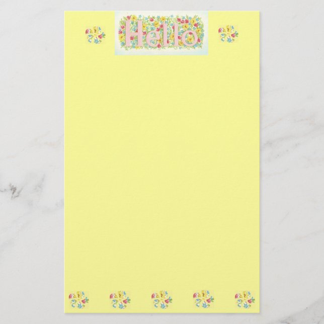 Hello Stationery (Front)