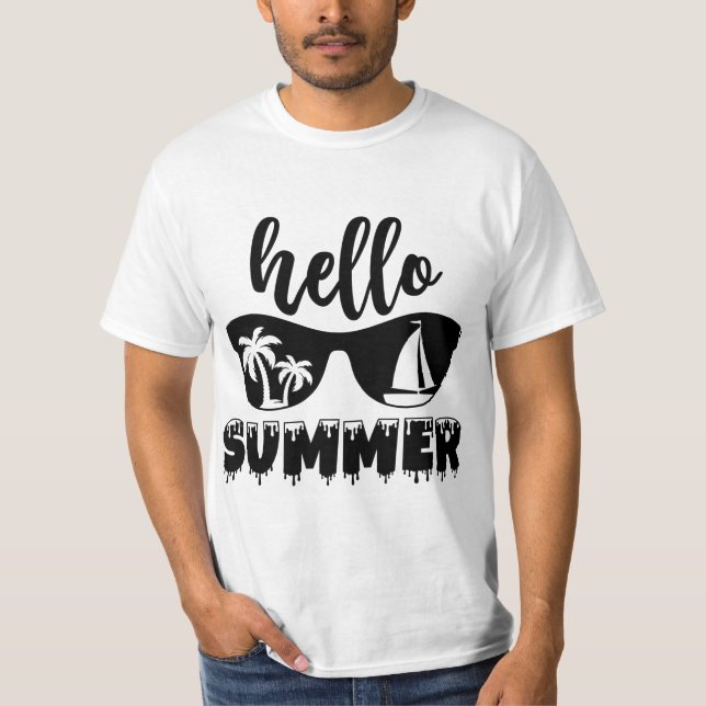 Hello Summe!!! T-Shirt (Front)