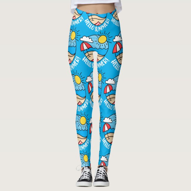 Hello Summer 2 Leggings (Front)