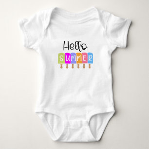 Hello Summer Baby Bodysuit