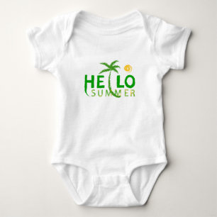 Hello Summer Baby Bodysuit
