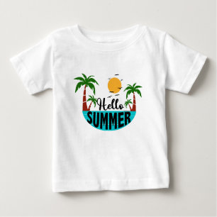 Hello Summer Baby T-Shirt