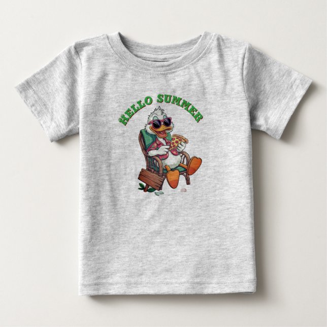 Hello summer  baby T-Shirt (Front)