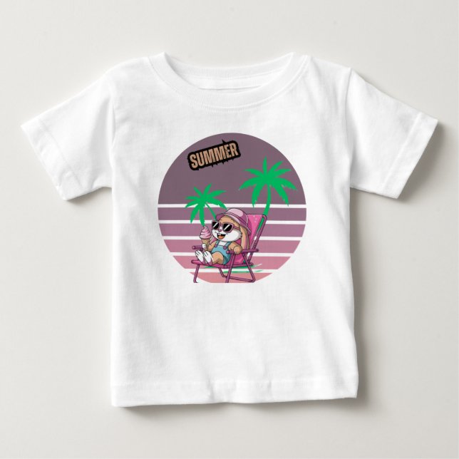 Hello summer  baby T-Shirt (Front)