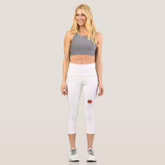 hello summer beach 2025 capri leggings